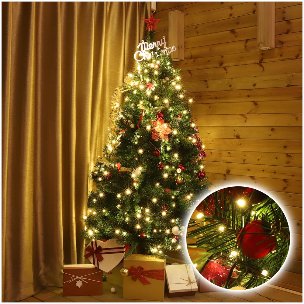 2m Luce Per Albero Di Natale 280 Leds Catena - Foto 2