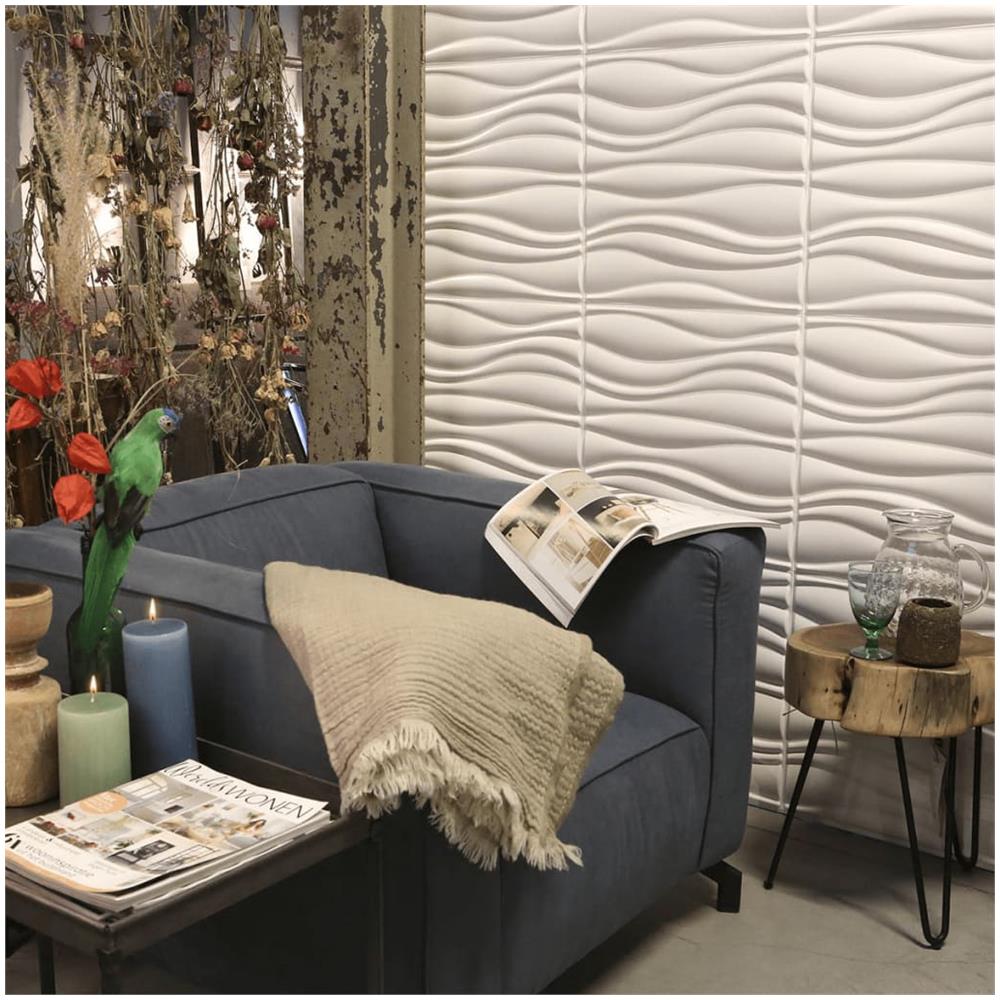 24 pz Pannelli Murali 3D GA-WA04 Waves - Foto 14