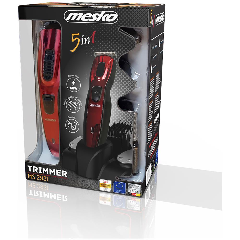 Ms2931 Tagliacapelli Elettrico, Rasoio Da Uomo, Testine E Lama In Acciaio Inox. - Foto 22