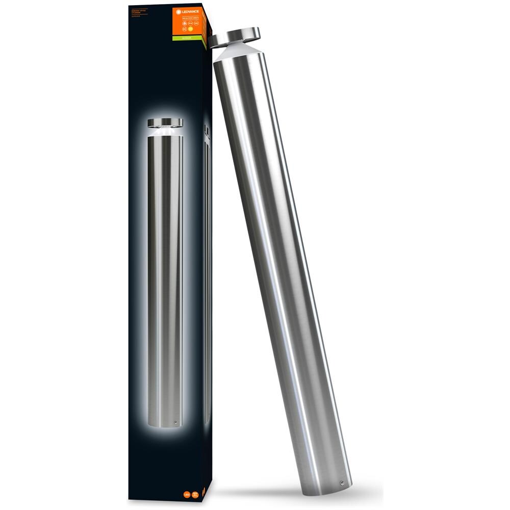 Endura Style Cylinder Dissuasore Per Esterni 6w = 360lm 80cm - Acciaio Inossidabile - Foto 6