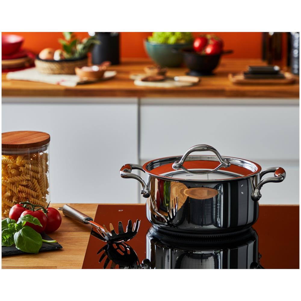 Casseruola In Acciaio Inox Da 24 Cm + Coperchio - 11116031224 - Foto 2