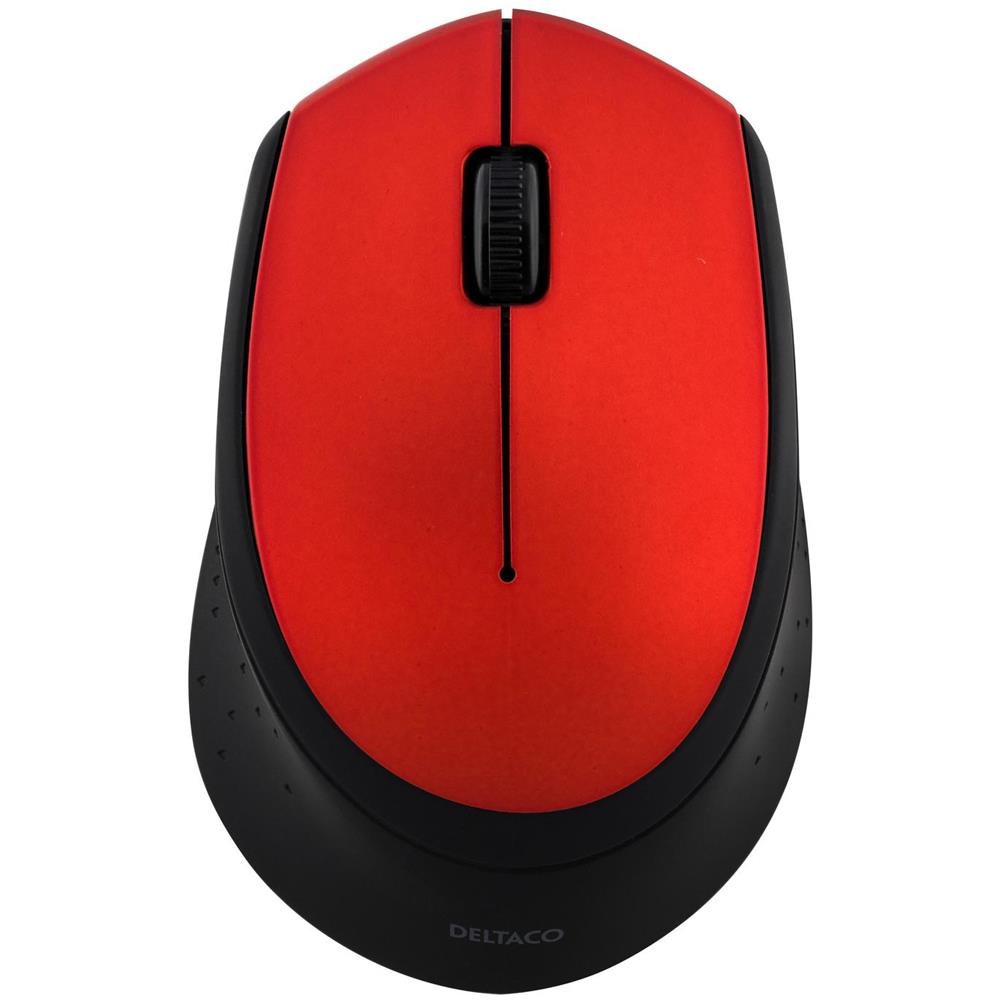 Mouse Ottico Wireless 2.4ghz, 3 Pulsanti Con Scroll, 1200 Dpi, Rosso - Foto 2