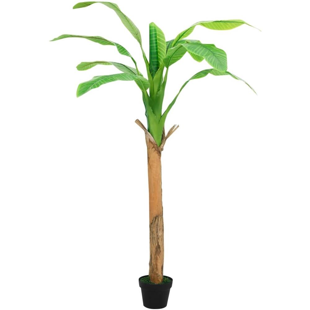 Albero di Banane Artificiale con Vaso 180 cm Verde - Foto 2
