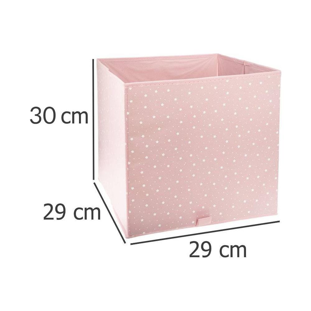 Cestino Portaoggetti - Rosa Stellata - Stile Bambino - Foto 3