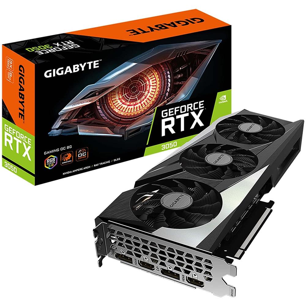 GeForce RTX 3050 8 GB GDDR6 Pci-E 2 x DisplayPort / 2 x HDMI EAGLE - Foto 1