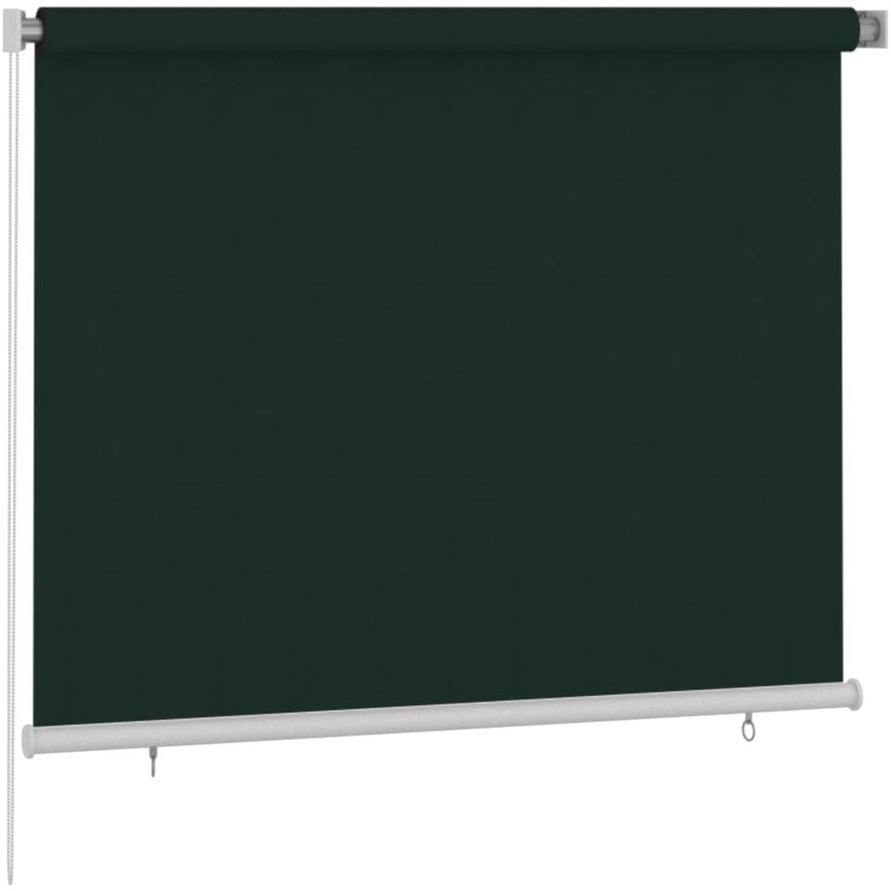 Tenda A Rullo Per Esterni 180x140 Cm Verde Scuro Hdpe - Foto 2