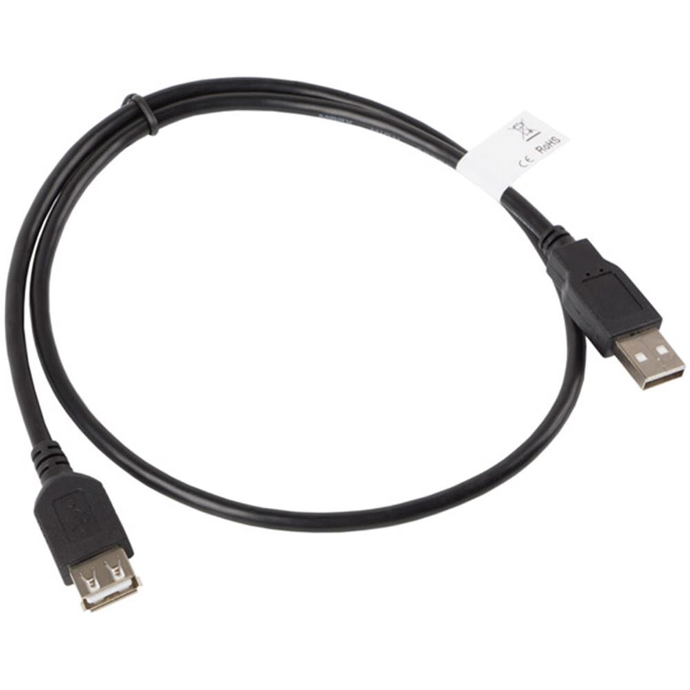 Cavo Di Prolunga Usb A 2.0 Maschio A Usb A 2.0 Femmina 0,7 M Nero Ca-usbe-10cc-0007-bk - Foto 2