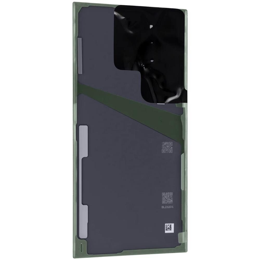 Vetro Retro Originale Galaxy S23 Ultra + Lente Fotocamera, Lime - Foto 4