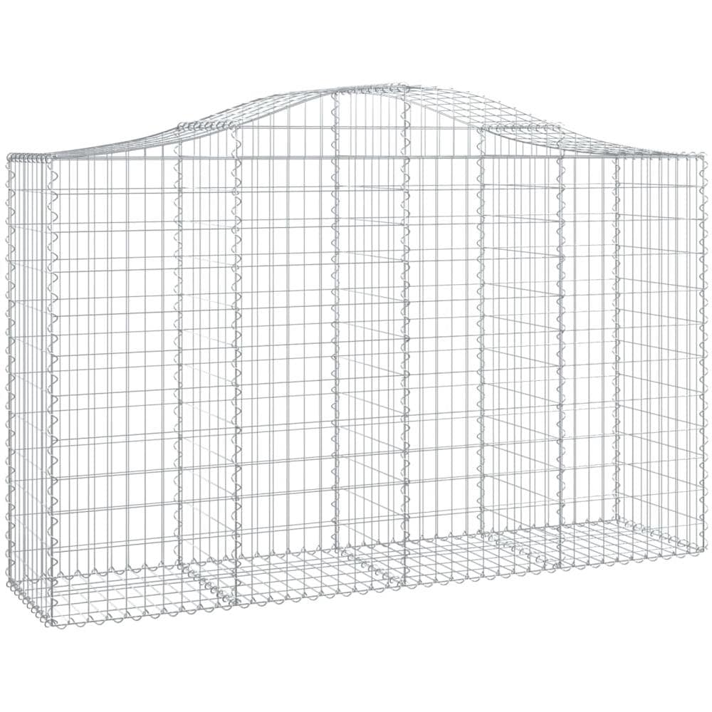 Cesti Gabbioni Ad Arco 40 Pz 200x50x120/140 Cm Ferro Zincato - Foto 3
