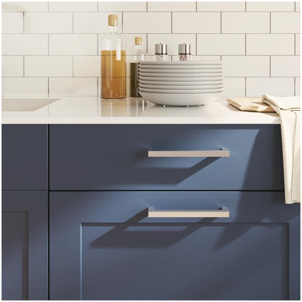 Maniglie per Mobili 20 pz Argento 160 mm in Acciaio Inox - Foto 1