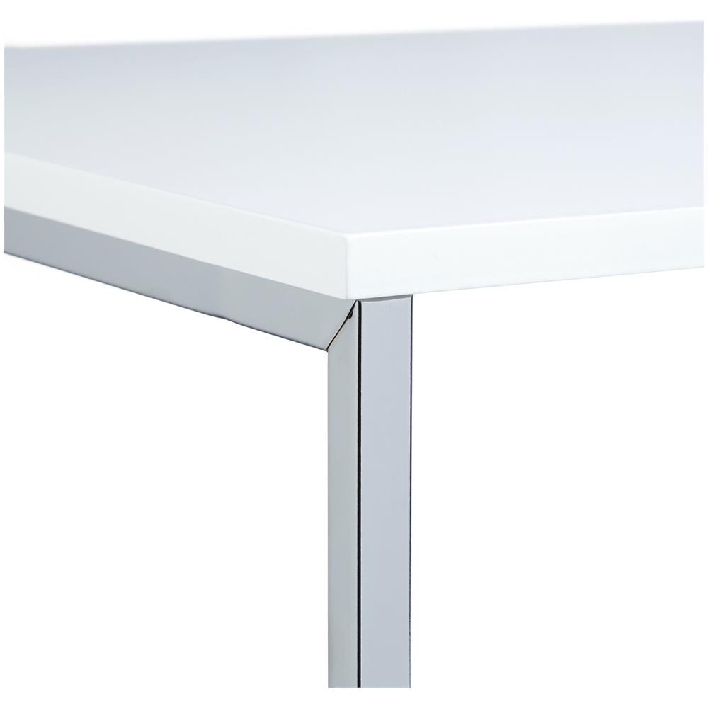 10020360 Comodino Metallico, Bianco - Foto 5