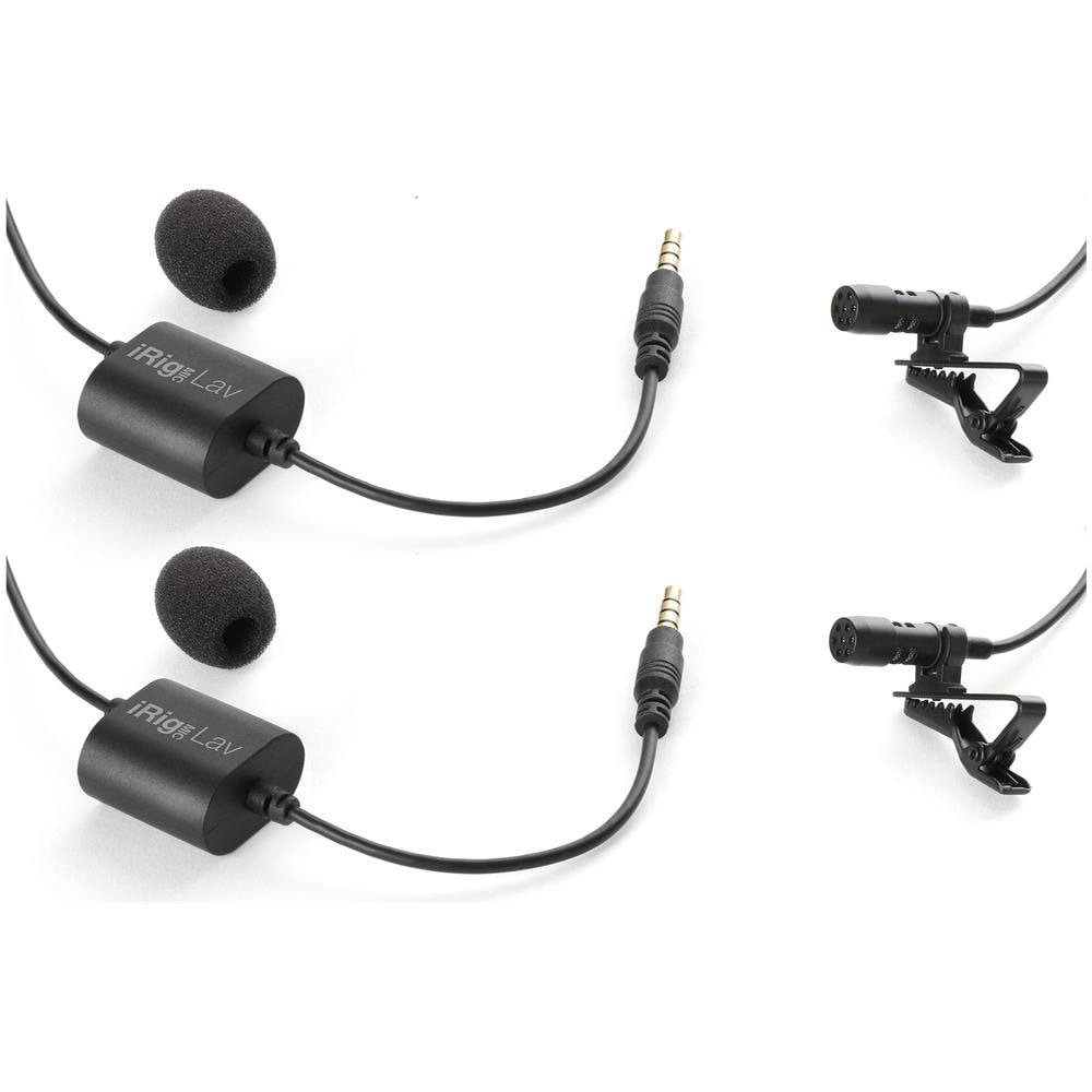 iRig Mic Lav pack 2 microfoni lavalier per iOS e Android - Foto 2
