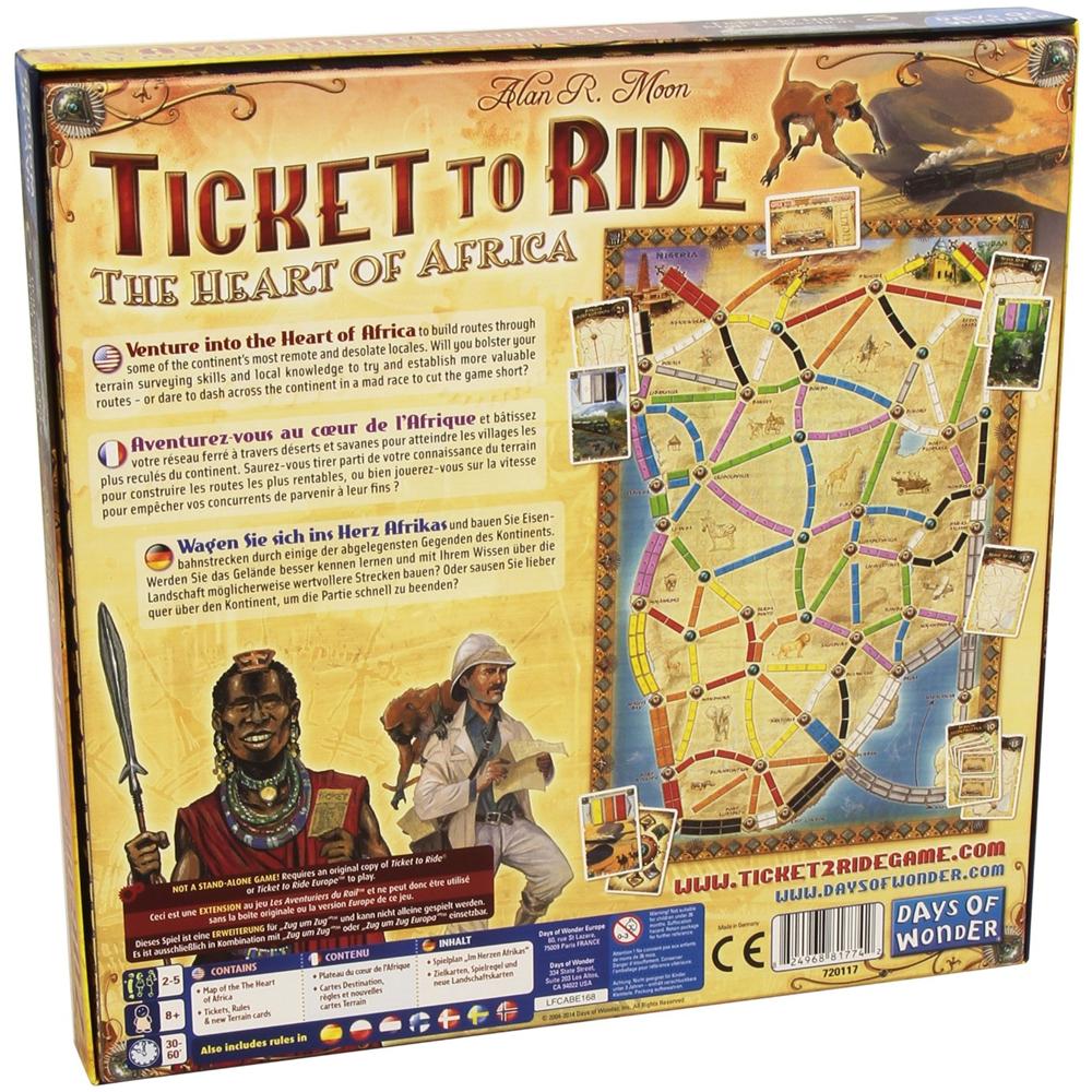 Ticket to Ride esp. The Heart of Africa - Foto 3