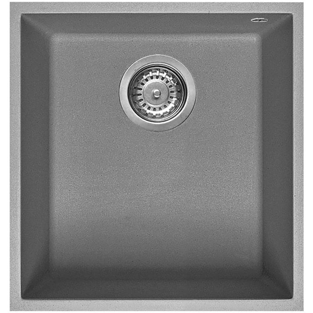 Lavello da Incasso 1 Vasca Dimensioni 34 x 40 cm Colore Cemento - Foto 1