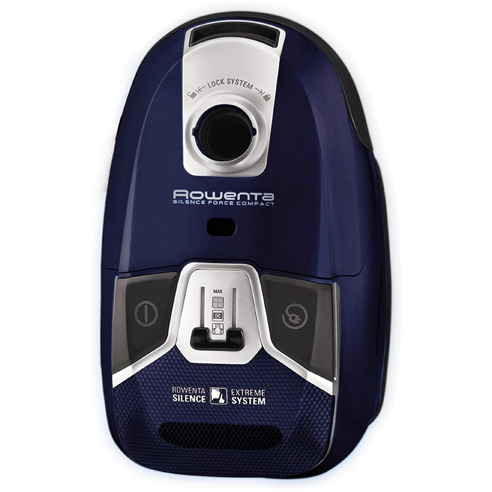 Aspirapolvere a Traino con Filo e con Sacco Potenza 550 W Silenzioso Rowenta RO6371EA Silence Force Compact Capacit/à 3.5 l