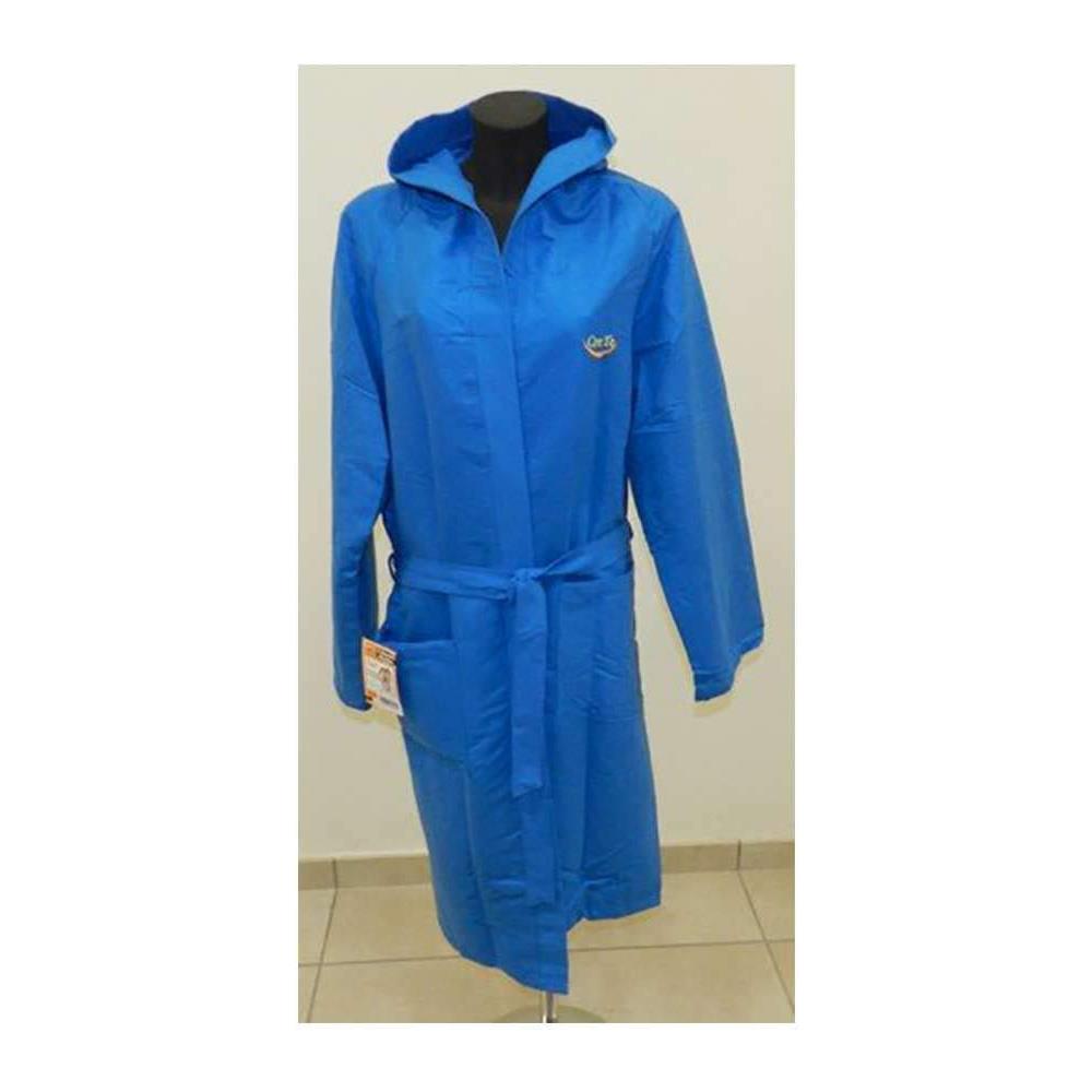 Bimbi Accappatoio Blu In Microfibra Ultracompatto Con Te 3/4 Anni - Foto 1