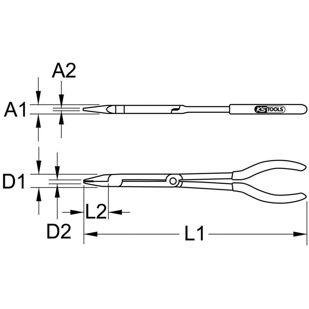 500.7210 - Pinza Combinata A Doppia Articolazione - Foto 4
