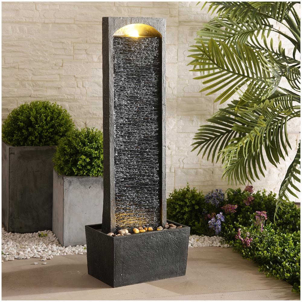 Peaktop Dritto Fontane Da Giardino, Grigio Antracite Rj-19041-eu - Foto 1