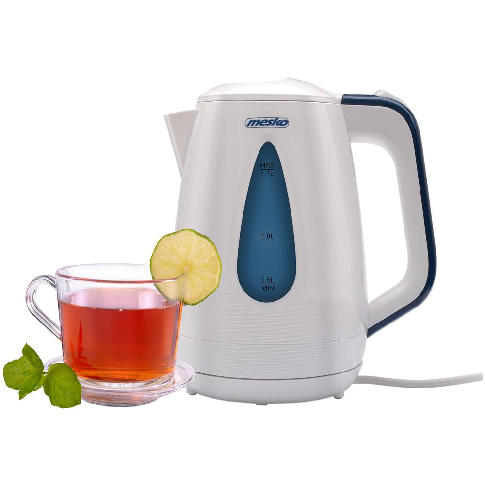 Ms 1261 Bollitore Elettrico, Capacità 1.7l, Senza Filo, Spegnimento Automatico 2200w - Foto 1