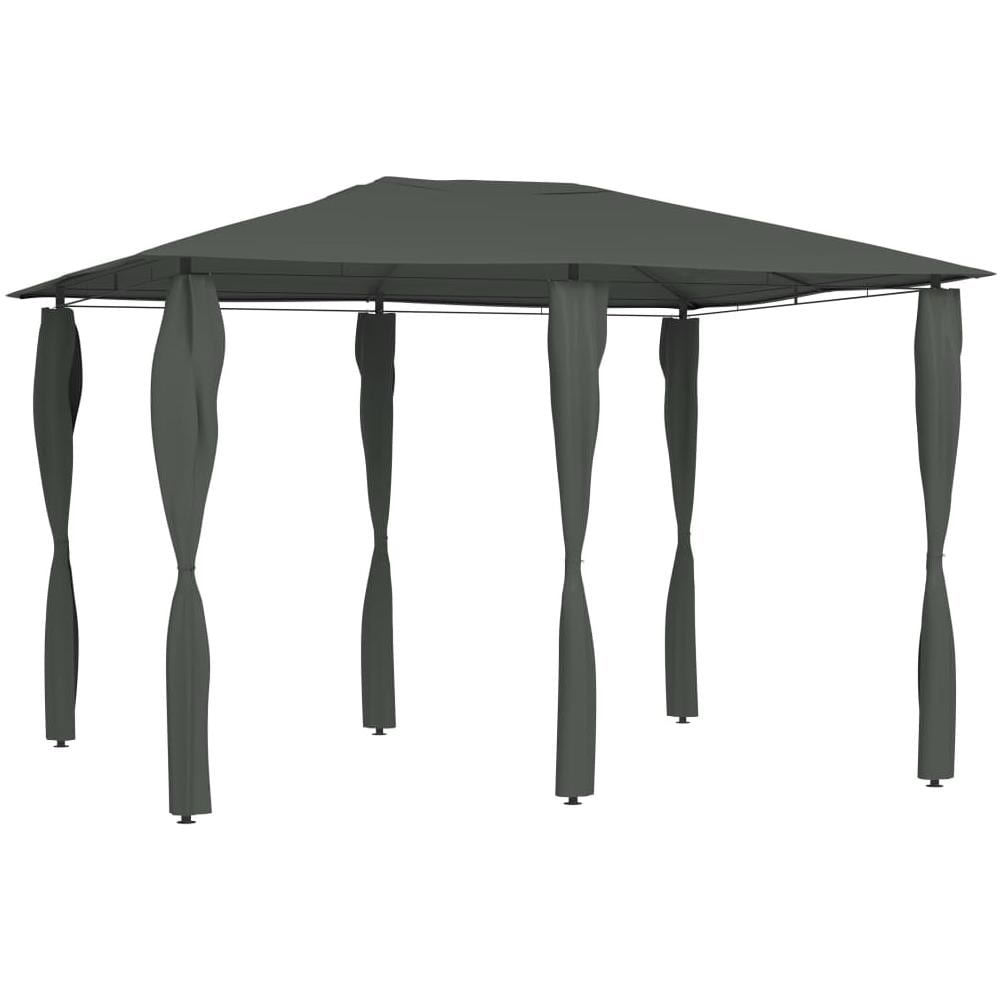 Gazebo Con Pareti Laterali 3x4x2,6 M Antracite 160 G / m? - Foto 1