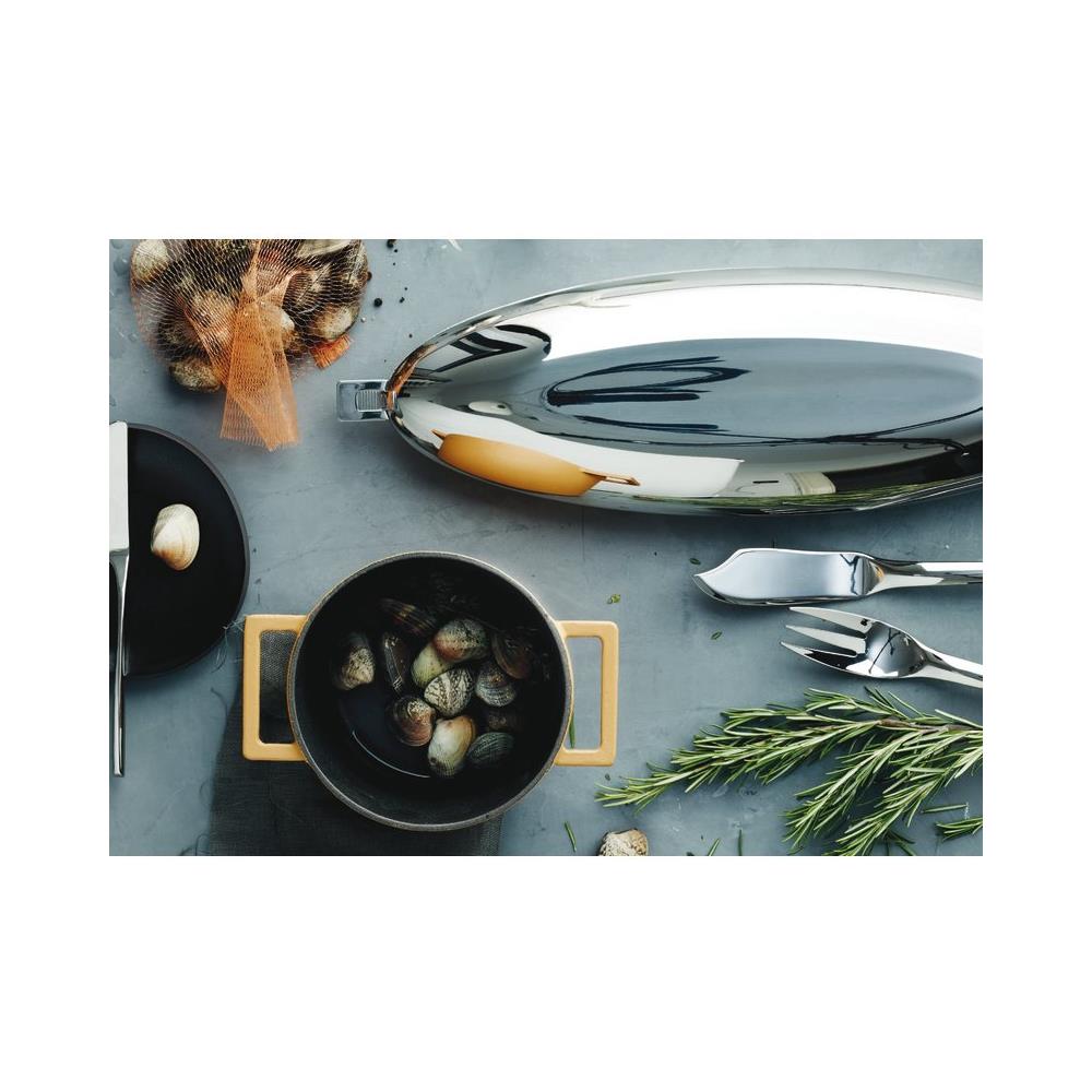 51638V13 0.45L Ovale Vanilla colour padella - Foto 2