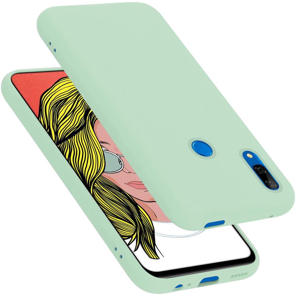 Custodia Compatibile Con Huawei P Smart Z / Y9 Prime 2019 / Enjoy 10 Plus In Liquid Verde Chiaro - Coperchio Protettivo In Silicone Tpu Flessibile - Foto 1