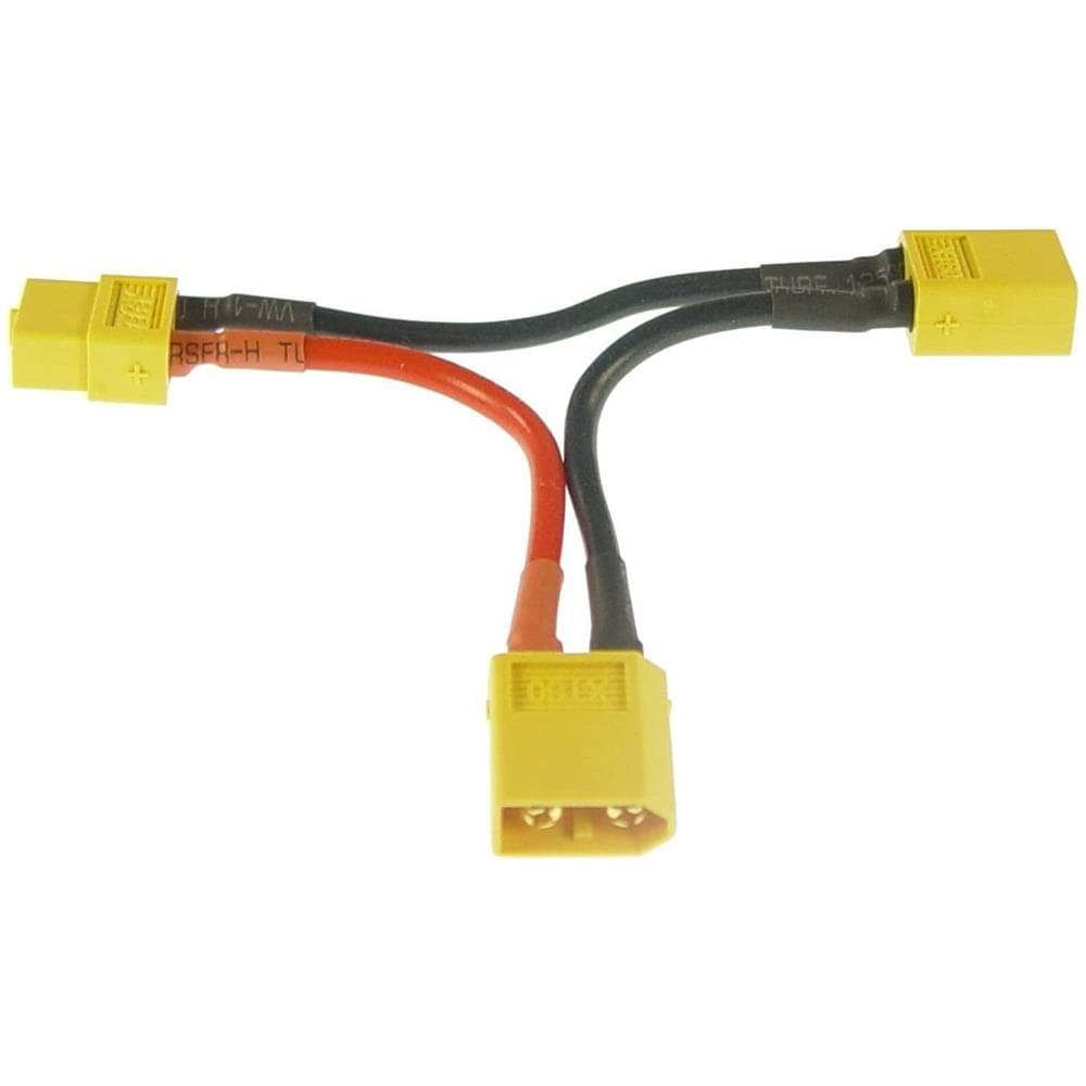 Xt60 Circuito Di Serie Di 2 Lipo Maschio Femmina Cavo Adattatore Radiocomandato - Foto 1