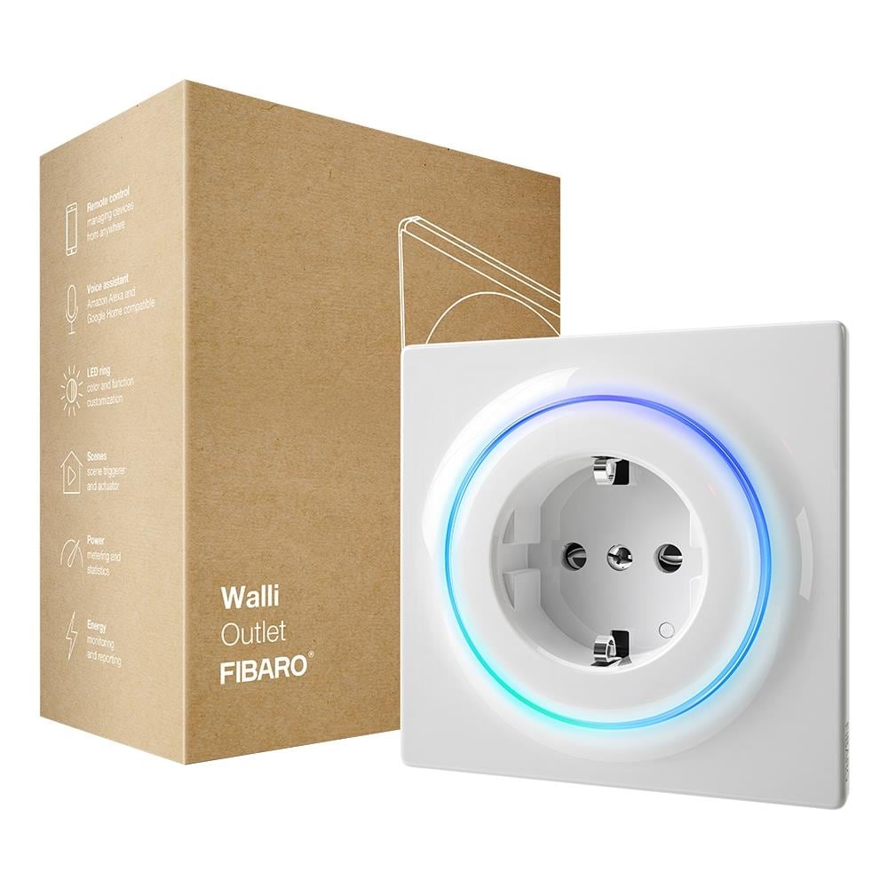 Presa Intelligente Incassata Z-wave+ - Walli Outlet Tipo F - - Foto 1