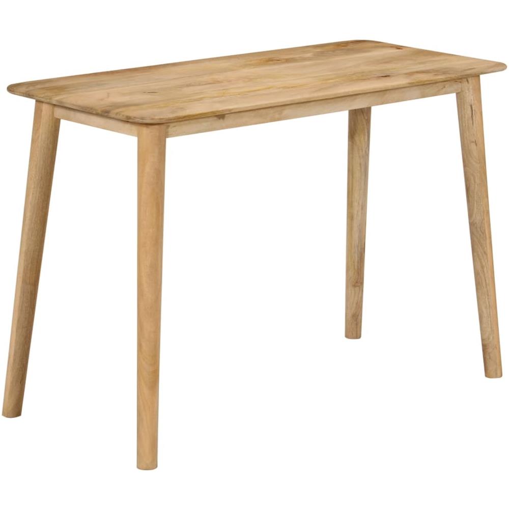 Tavolo Da Pranzo 112x52x76 Cm In Legno Massello Di Mango - Foto 1