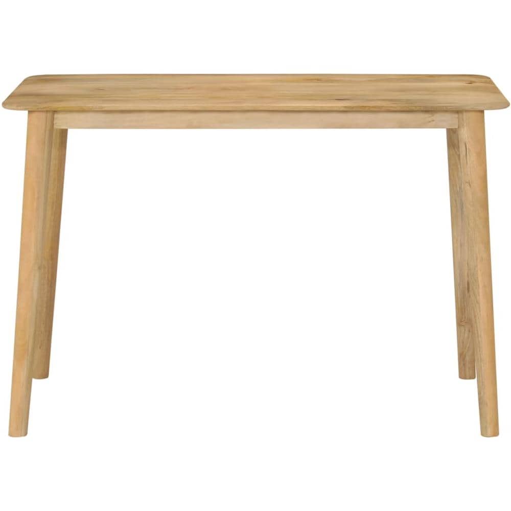 Tavolo Da Pranzo 112x52x76 Cm In Legno Massello Di Mango - Foto 2