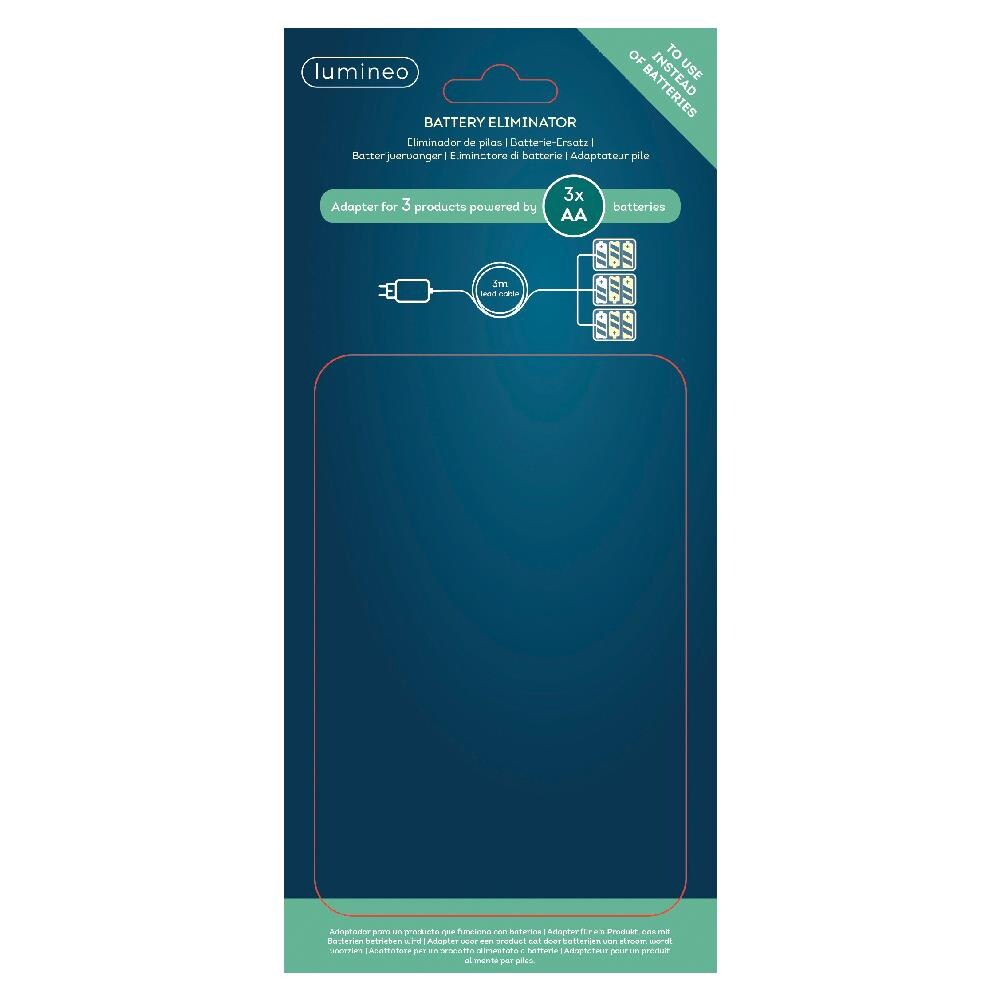 Eliminatore Di 3 Batterie Aa Per Uso Interno L300 Cm - Foto 2