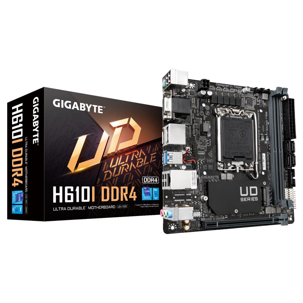 Scheda Madre H610I DDR4 Intel H610 Express LGA 1700 mini ITX - Foto 1