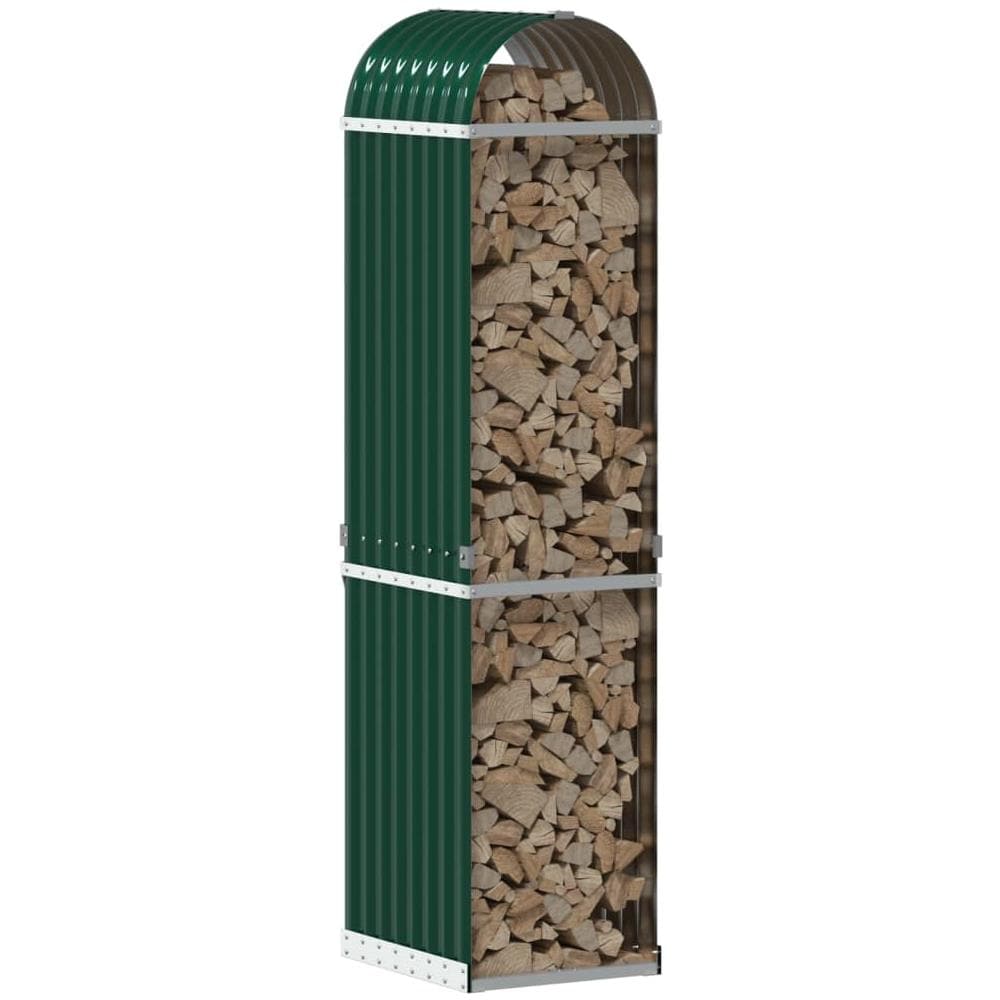 Portaceppi Verde 40x45x170 Cm In Acciaio Zincato - Foto 3