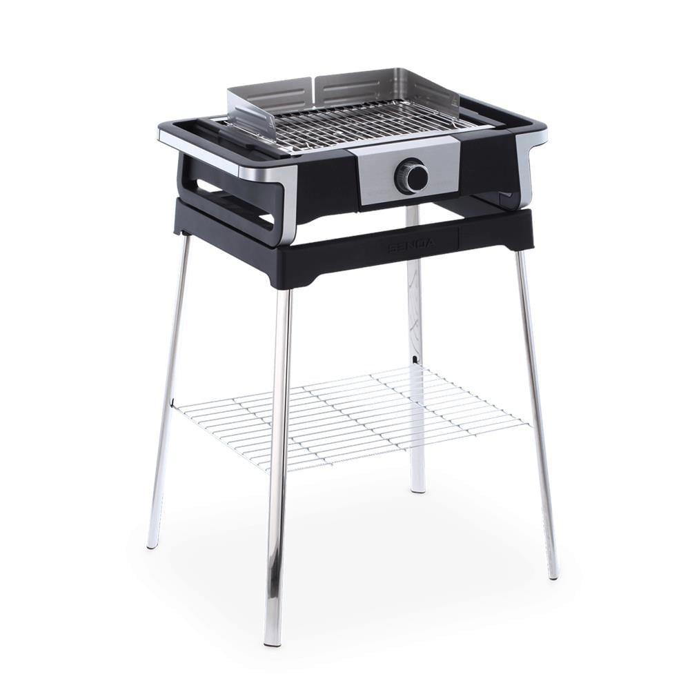 8118 Elettrico Griglia 2 zone grill Nero, Argento - Foto 1