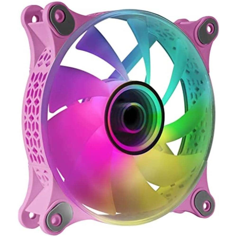 Sistema di Raffreddamento per Computer MF3DP Ventilatore 120 mm Rosa - Foto 1