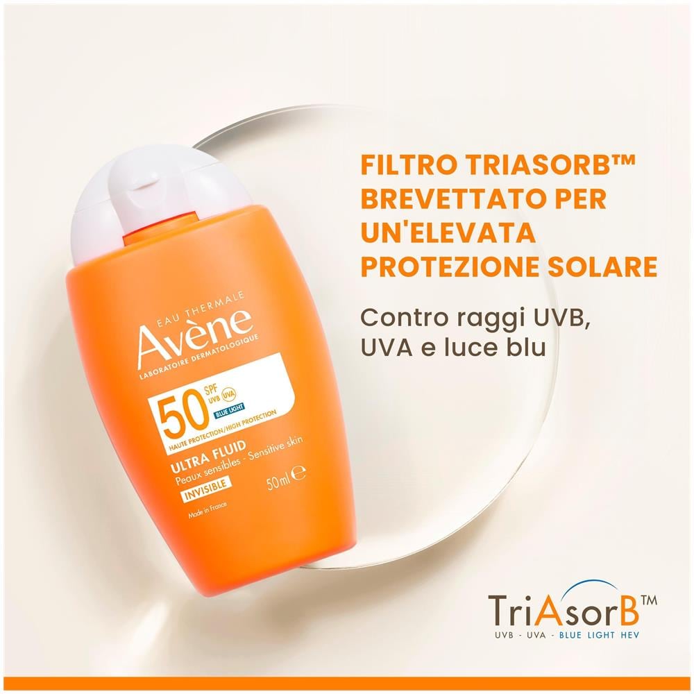 Eau Thermale Avene Solare Ultra Fluid SPF50 50 ml - Foto 8