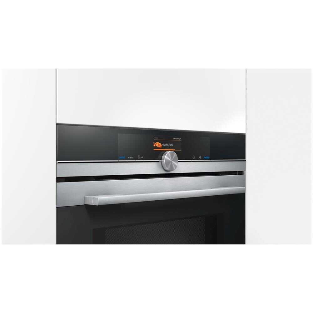 SIEMENS - Forno Elettrico da Incasso HM636GNS1 Capacità 67 L Multifunzione  Ventilato Potenza 800 W Colore Nero / Inox - ePRICE