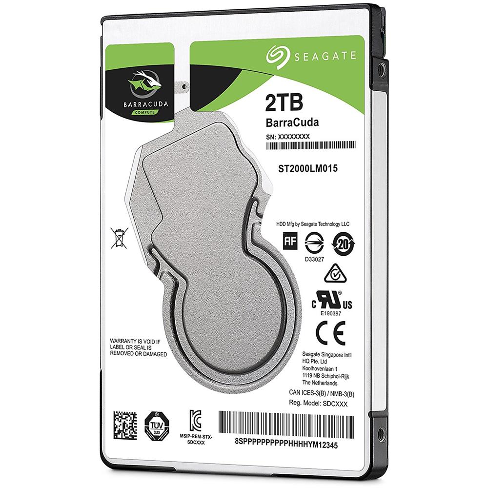 Hard Disk Interno BarraCuda 2 TB 2.5" Sata III 6 Gb / s 5400 Rpm Buffer 128 MB  - Foto 2