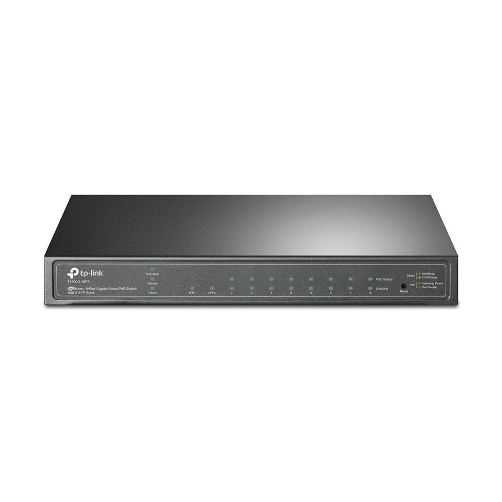 Switch con 8 Porte Gigabit Ethernet PoE Colore Nero - Foto 1