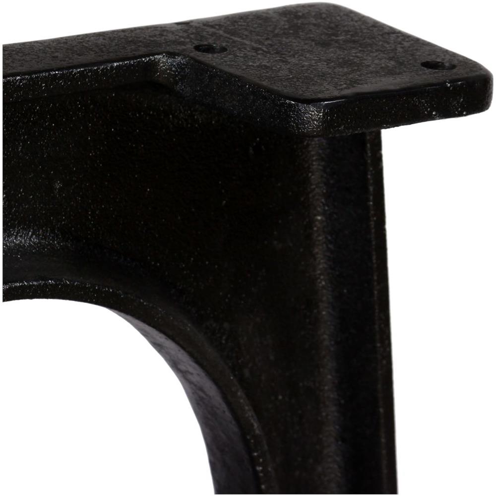 Gambe Per Tavolino Da Caffè 2 Pz Base Ad Arco Forma Di A Ghisa - Foto 7