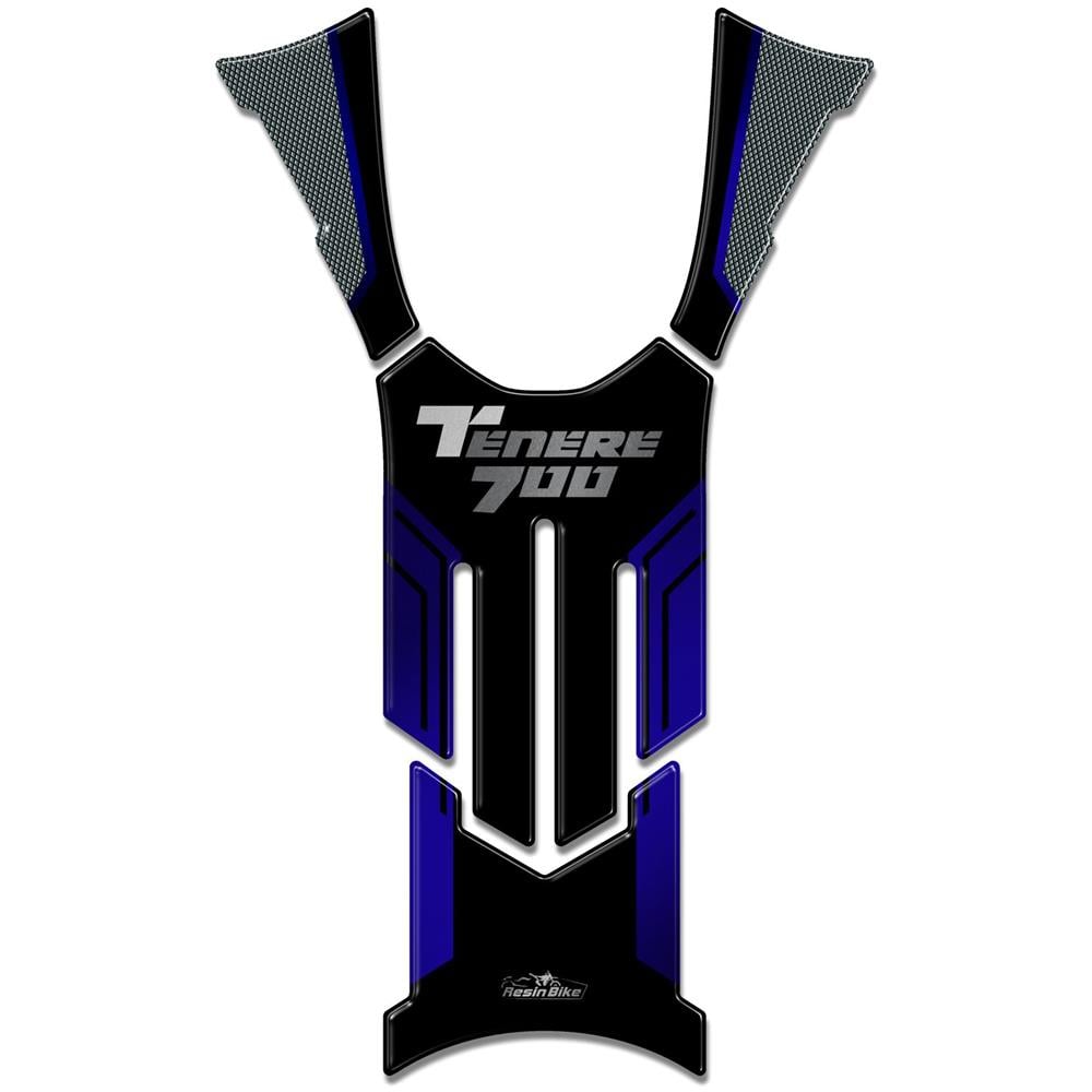 Paraserbatoio Adesivo 3d Compatibile Con Yamaha Tenere 700 2019 Blu - Foto 1