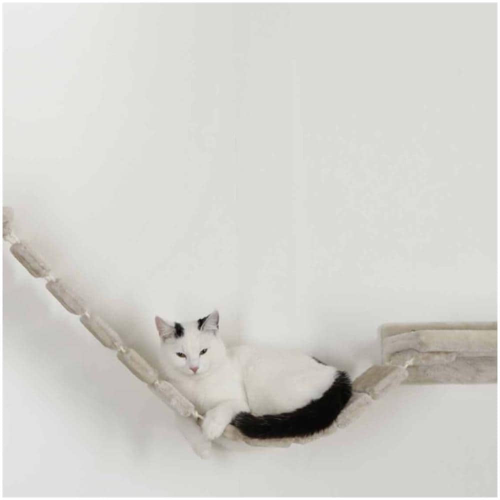 Percorso Sospeso Per Gatti Mount Everest In Legno Beige - Foto 8