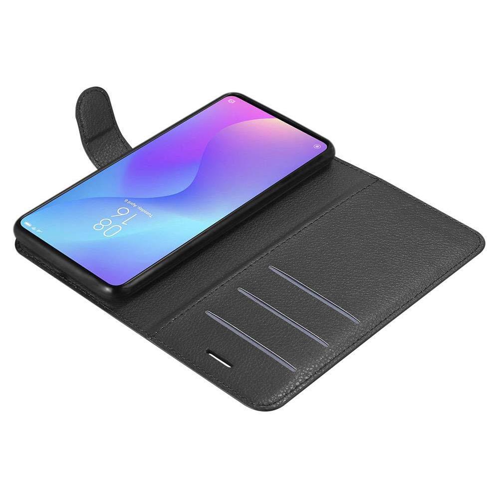 Cadorabo Custodia Compatibile Con Xiaomi Mi 9t / 9t Pro In Nero Carbone - Coperchio Protettiva Con Chiusura Magnetica, Funzione Stand E Tasca Per Le Carte - Foto 8
