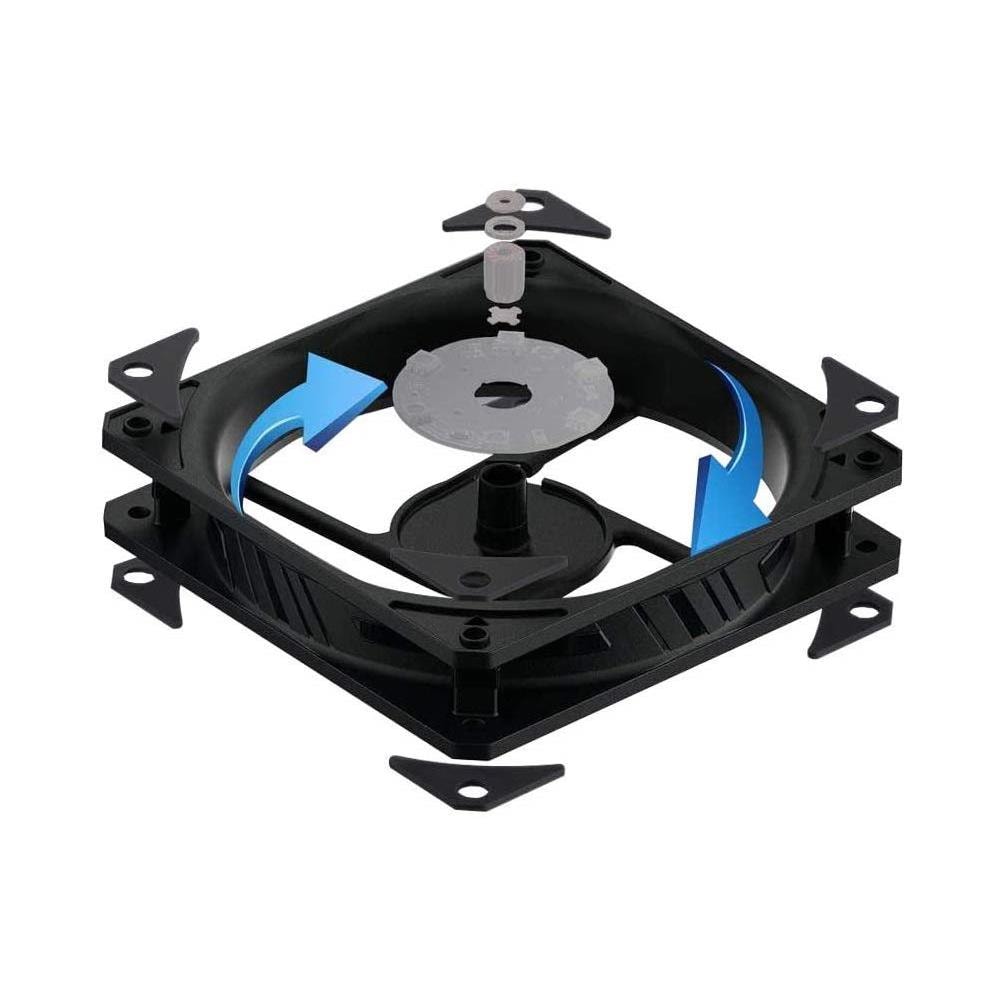 Ventola per PC SickleFlow 120 ARGB 120 mm Colore d'Illuminazione Rosso / Verde / Blu - Foto 5