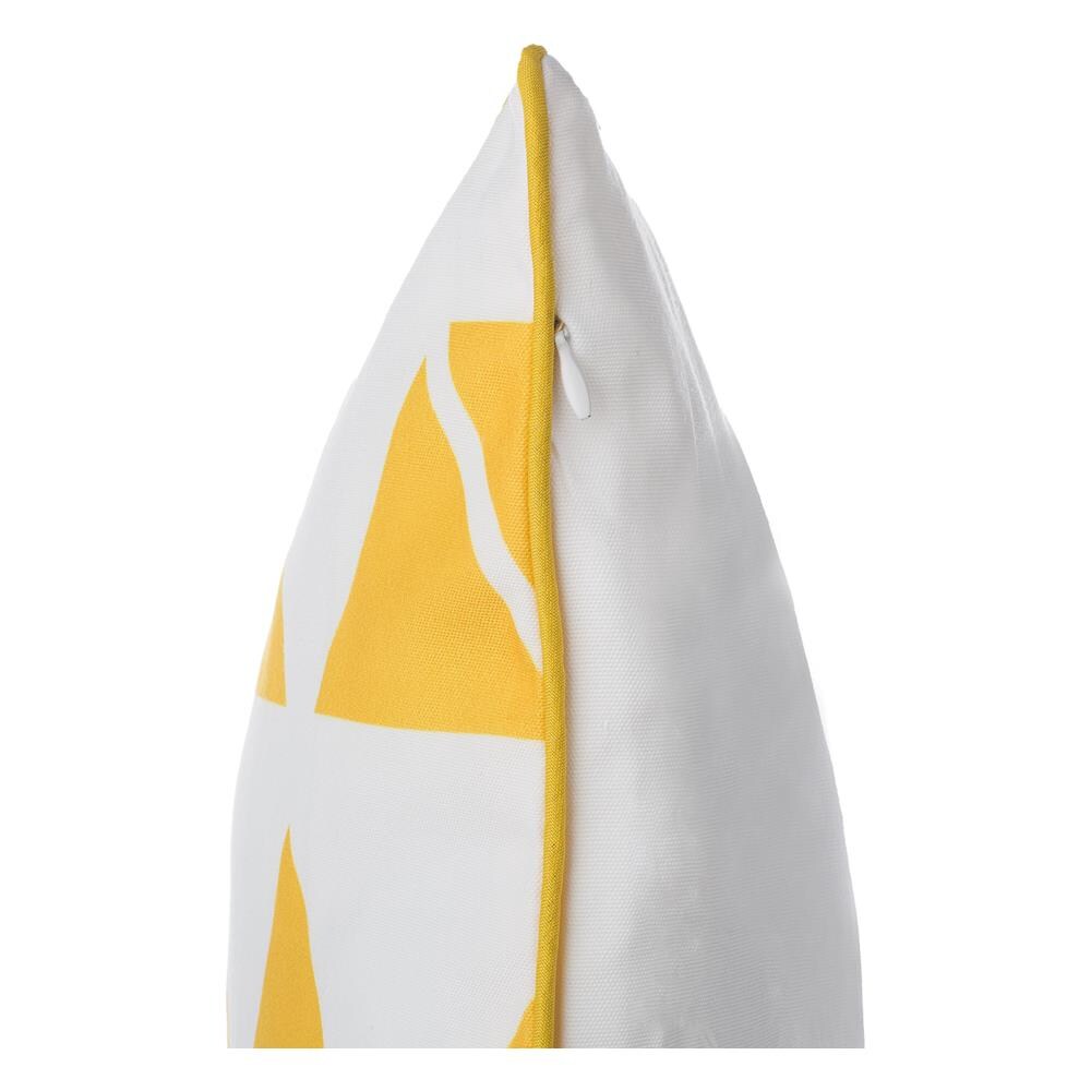 Cuscino Decorativo A Triangoli Gialli 45 X 45 Cm Pansy - Foto 1