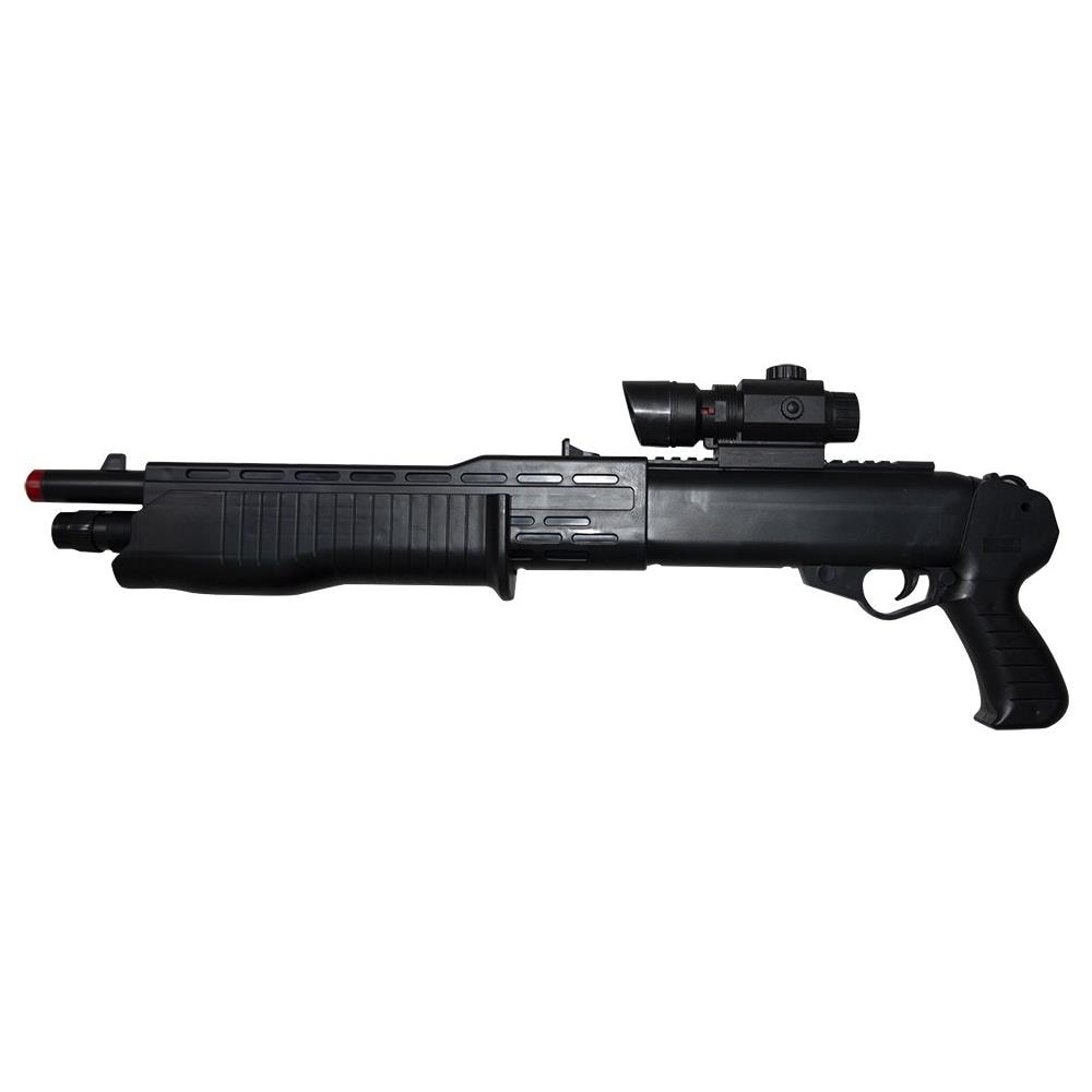 Mediawave Store Fucile Doppia Canna Calibro 6 Mm Arma Giocattolo 101304 Con Laser Rk302 Eprice