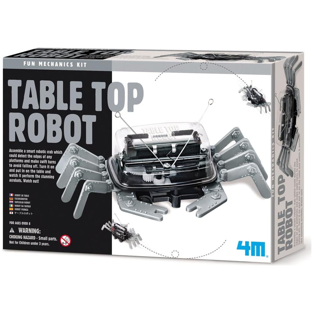 Kit De Fabrication Fun Mechanics : Robot Pour Table - Foto 1