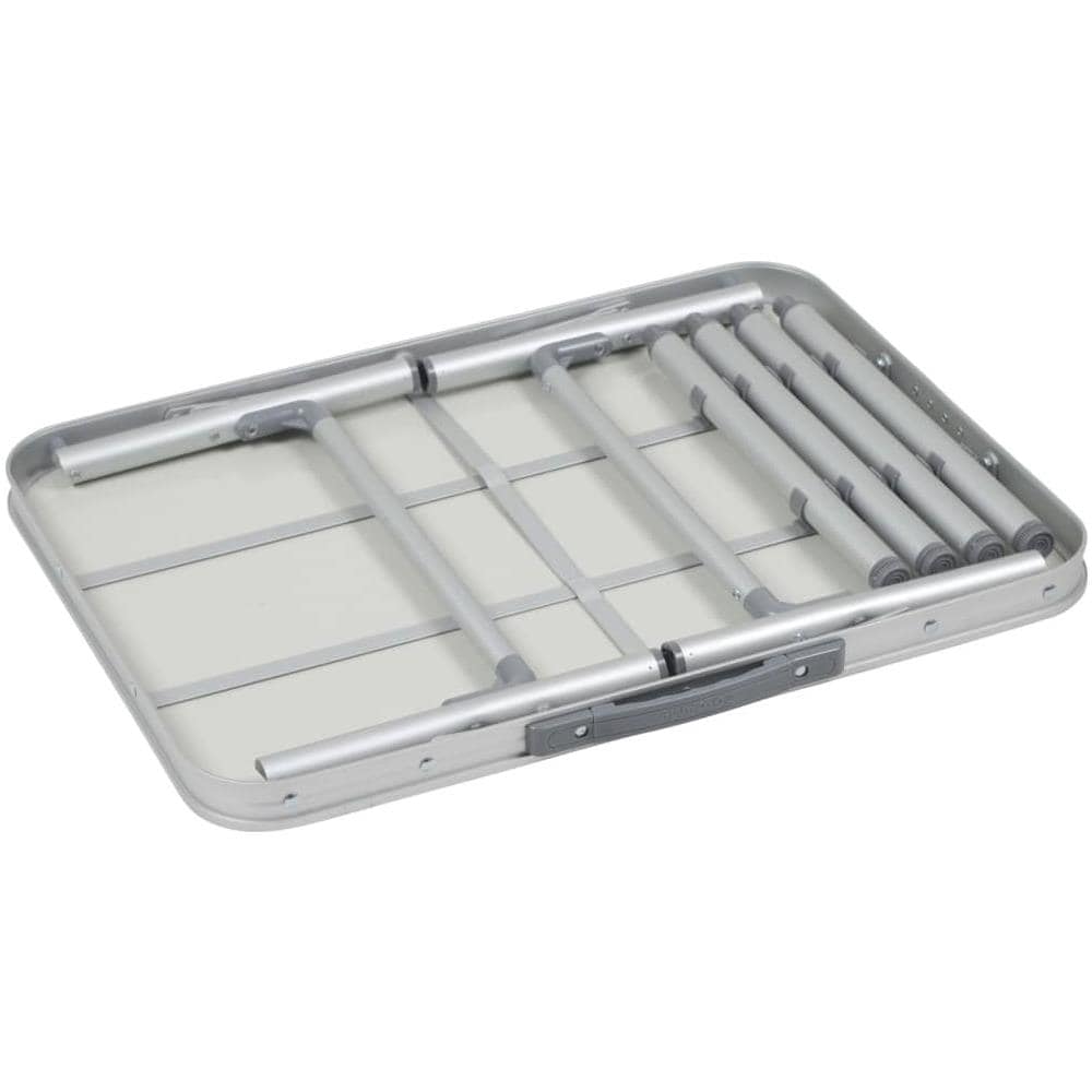 Tavolo da Campeggio Pieghevole Premium 60x45 cm in Alluminio - Foto 3