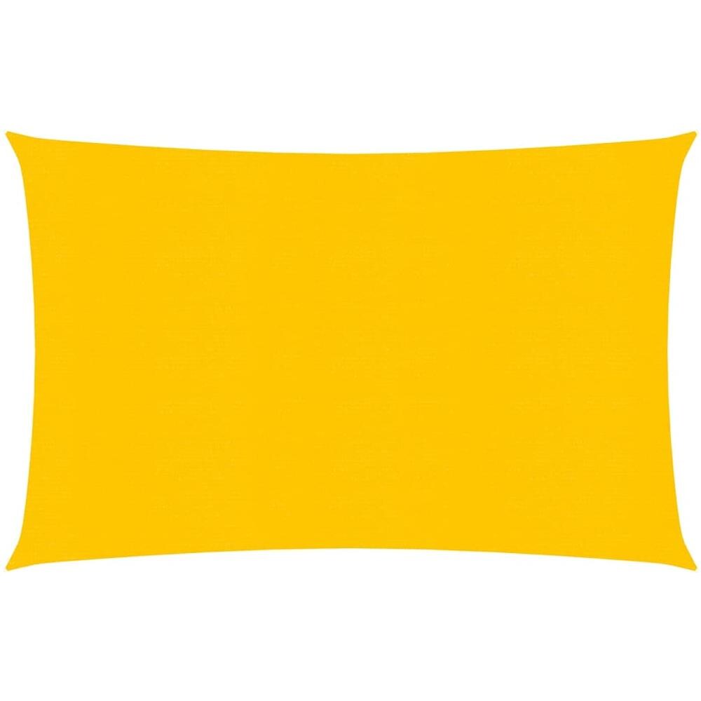 Vela Parasole 160 g / m² Gialla 2,5x3,5 m in HDPE - Foto 1