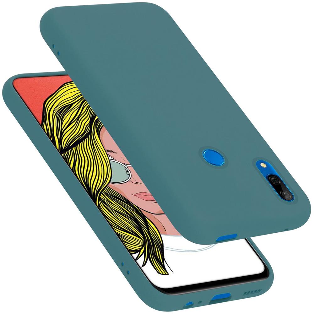 Custodia Compatibile Con Huawei P Smart Z / Y9 Prime 2019 / Enjoy 10 Plus In Liquid Verde - Coperchio Protettivo In Silicone Tpu Flessibile - Foto 1